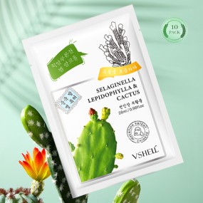 Selaginella Lepidophylla & Cactus Moisturize Bursting Water Mask