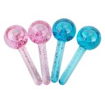 Facial Ice Roller Factory - OEM Heating Cooling Massager Hockey Glass Ball