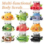 Body Scrub Factory - Private Label Natural Fruit Salt Sugar Exfoliating