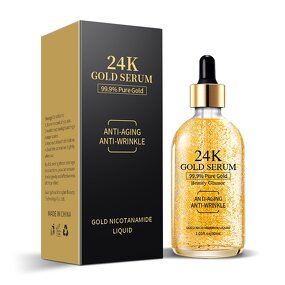 24K Gold Serum Factory - Moisturizing Whitening Anti Aging Acne Removing