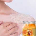 Body Scrub Factory - Hot Sale Honey Flavor Cleansing Soft Skin Exfoliating