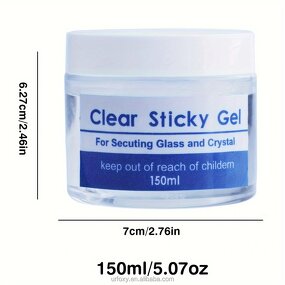 Exhibition Gel Factory - 150ml Clear Reusable Museum Adhesives