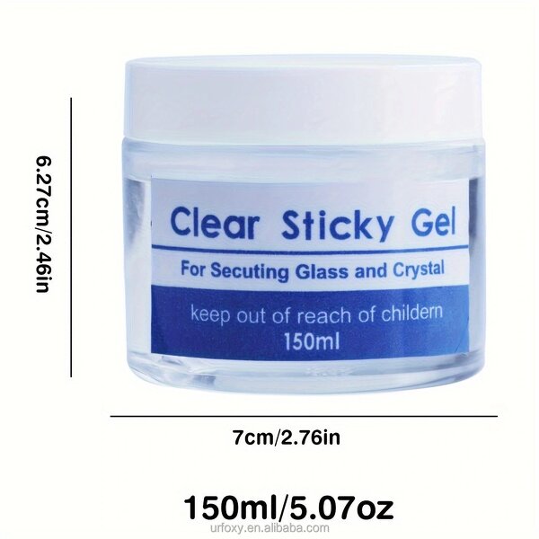 Exhibition Gel Factory - 150ml Clear Reusable Museum Adhesives
