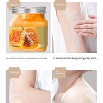 Body Scrub Factory - Hot Sale Honey Flavor Cleansing Soft Skin Exfoliating