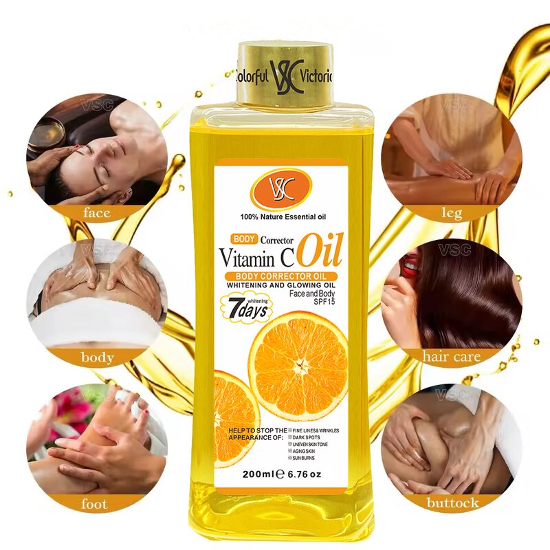 Essential Oil Factory - Hot Sale 200ml Arbutin Brightening Orange Oil
