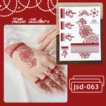 Henna Sticker Factory - Wholesale Custom Waterproof Non Toxic Temporary
