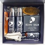 Beard Growth Kit Factory - Private Label Natural Organic Oil Balm Bundle