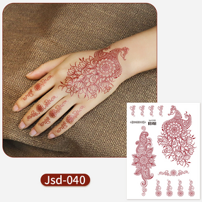 Henna Sticker Factory - Wholesale Custom Waterproof Non Toxic Temporary