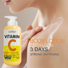 Body Lotion Factory - Hot Sale VE Brightening 500ml Hydroxy Acids Vitamin C