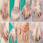 Henna Sticker Factory - OEM/ODM Custom Brown Lace Pattern Temporary Tattoo