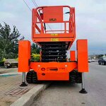 Electric Scissor Lift Manufacturer - OEM 4-14m Fully Automatic Walking Platform
