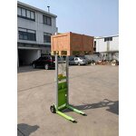 Electric Pallet Stacker Manufacturer - OEM Self Loading 1-ton Manual Push