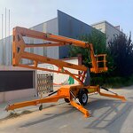 Trailer Boom Lift Manufacturer - OEM 8-14M Mobile Hydraulic Battery Articulated