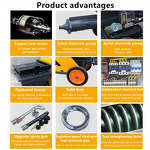 Mortar Spraying Machine Manufacturer - OEM Fully Automatic 380V 4kw Motor