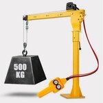 Jib Crane Manufacturer - OEM 500KG 12V/24V Pickup Truck Mounted Electric Winch