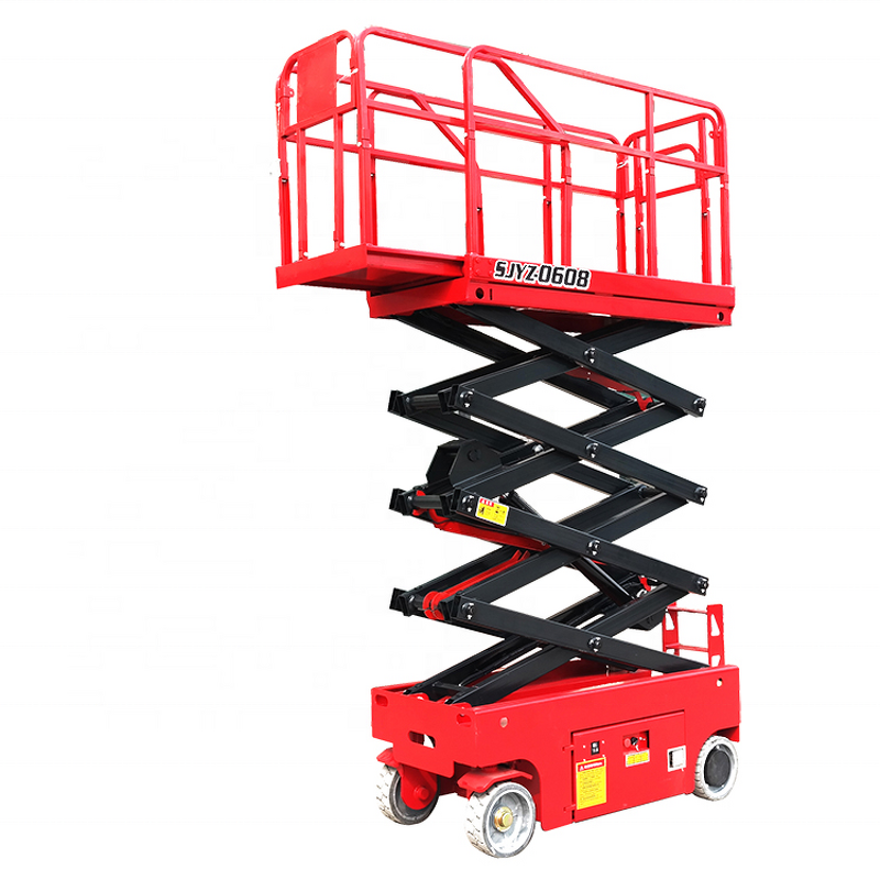 Electric Scissor Lift Manufacturer - OEM 4-14m Warehouse Portable Mobile