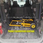 Mini Forklift Factory - OEM Foldable Manual Hydraulic for Truck Accompanying