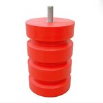 Crane Buffer Manufacturer - OEM JHQ-A20 320mm Double Girder Polyurethane