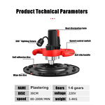 Electric Power Trowel Manufacturer - OEM 110V/220V 3980W Wall Spray Finishing