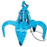 Wire Rope Grab Bucket Factory - OEM Remote Controlled Double Leaf Clamshell