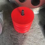 Crane Buffer Manufacturer - OEM JHQ-A20 320mm Double Girder Polyurethane