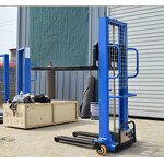 Electric Pallet Stacker Manufacturer - OEM Self Loading 1-ton Manual Push