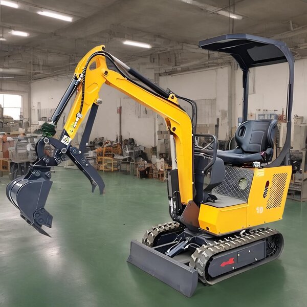 Crawler Excavator Factory - OEM Small 1 Ton Model with Engine 1Y Warranty