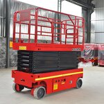 Electric Scissor Lift Manufacturer - OEM 4-14m Warehouse Portable Mobile