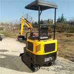 Crawler Excavator Factory - OEM Small 1 Ton Model with Engine 1Y Warranty