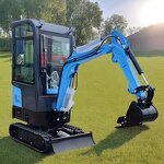Small Excavator Manufacturer - OEM 1.2-ton Hydraulic with Air Conditioning