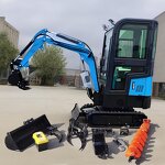 Small Excavator Manufacturer - OEM 1.2-ton Hydraulic with Air Conditioning