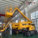 Curved Arm Lift Factory - OEM 16M Hydraulic Mobile Electric Self Articulated
