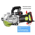 Circular Saw Factory - OEM Handheld Dust-Free Multi-Angle Concrete Cutting