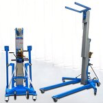 Hand-cranked Lift Manufacturer - OEM 340kg 5m Aluminum Alloy Mast Platform