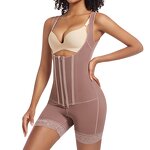 Shapewear Bodysuit Factory - OEM/ODM Zipper Thin Waist Elasticity Lift