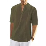 Men's Shirt Factory - OEM/ODM Custom Casual Haft Sleeve Woven Cotton