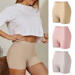 Women's Briefs Factory - OEM/ODM Custom Mid-Waist Solid Colors Boy Shorts