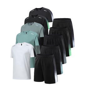 Gym Clothes Set Factory - OEM/ODM Custom Polyester Quick Dry Mid-Waist