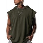 Pullover Top Factory - OEM/ODM Custom Summer Sports Sleeveless Hooded