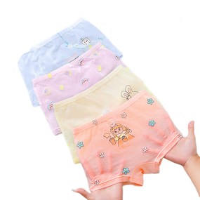 Girls Panties Factory - OEM/ODM Thin Modal Pink Cute Baby Breathable