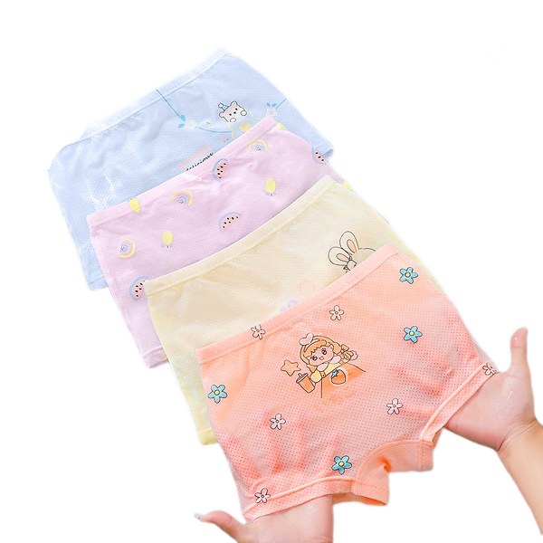 Girls Panties Factory - OEM/ODM Thin Modal Pink Cute Baby Breathable