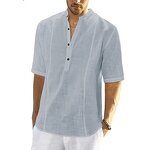 Men's Shirt Factory - OEM/ODM Custom Casual Haft Sleeve Woven Cotton