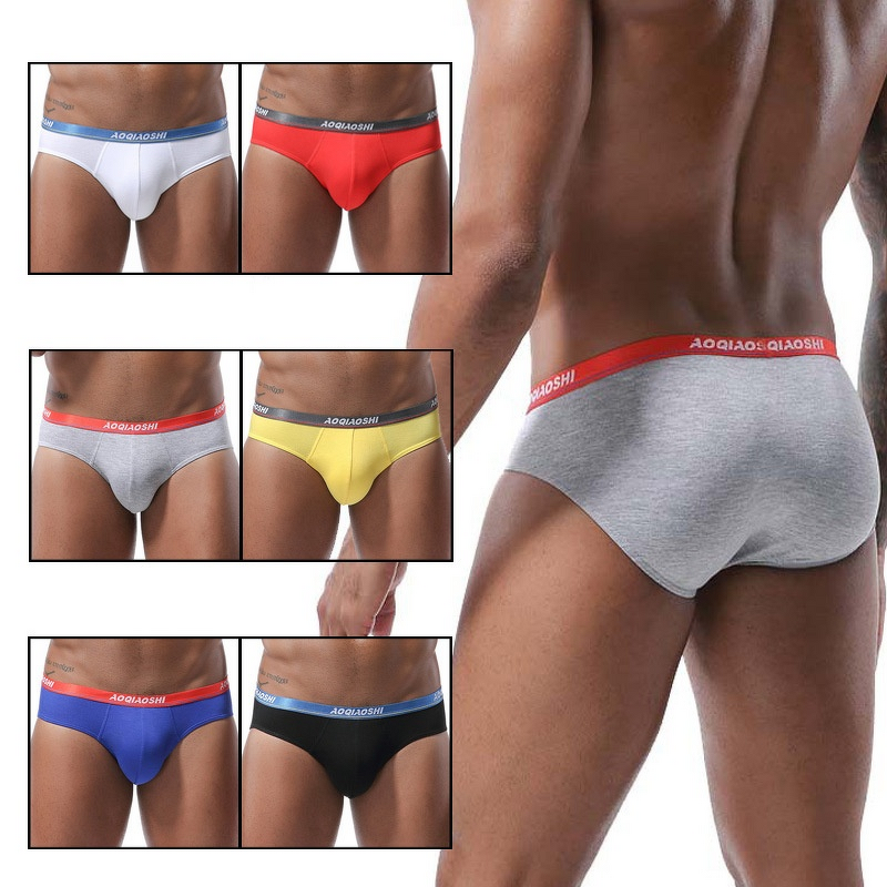Men's Briefs Factory - OEM/ODM Custom Comfortable Youth Sexy Solid Color