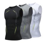 Tank Top Factory - OEM/ODM Custom Quick Dry Compression Running Fitness
