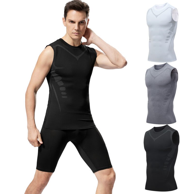Sports Vest Factory - OEM/ODM Custom Quick Dry Tight Fitting Sleeveless