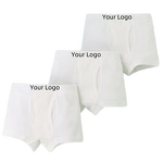 Boys Boxer Briefs Factory - OEM/ODM Your Logo Solid Soft Breathable Youth