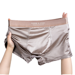 Men's Boxers Factory - OEM/ODM Custom Satin Ice Silk Breathable Underwear