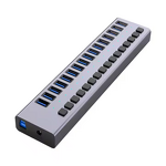 USB Hub Manufacturer - OEM 3.0 5Gbps 16 Port 12v Charging with Switch