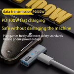USB C Converter Factory - OEM 2 in 1 PD 100W OTG 10Gbps Data Transmission
