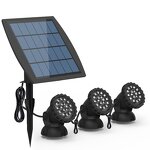 Solar Underwater Light Manufacturer - OEM 3W Waterproof Color LED